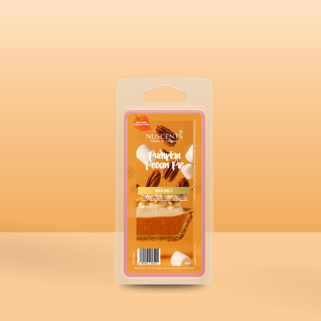 50g *AUTUMN Pumpkin Pecan Pie Scented Wax Melt