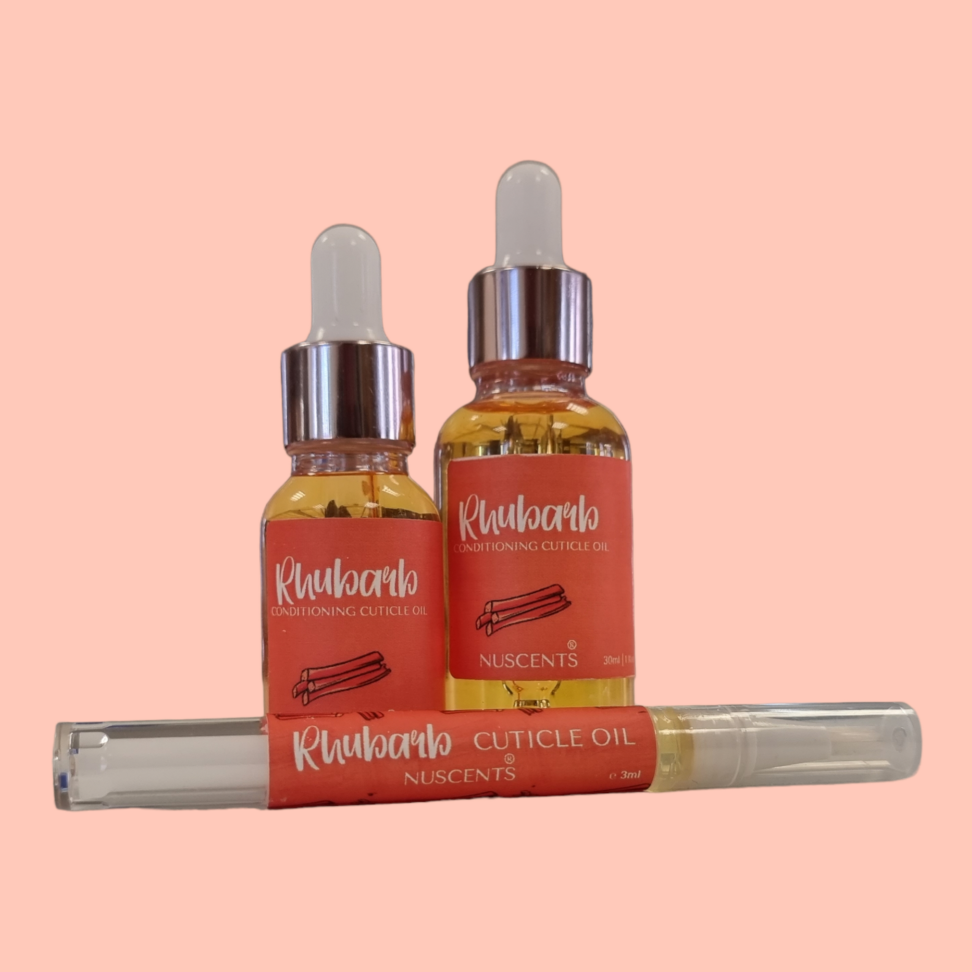 LAST CHANCE Conditioning Cuticle Oil - Rhubarb