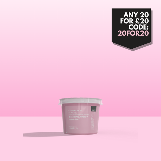 Raspberry & Vanilla Wax Melt Sample 25g