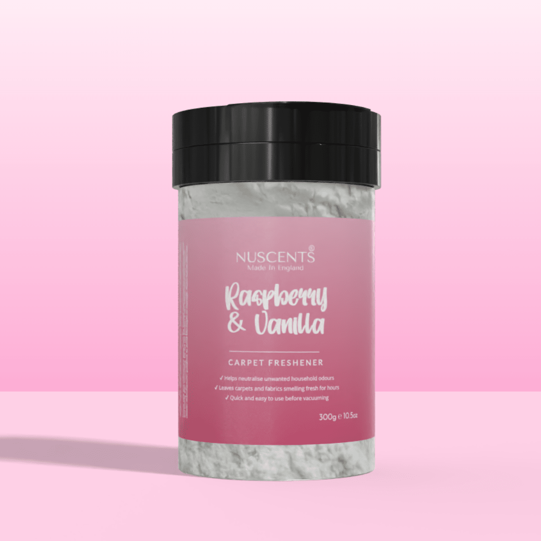 Raspberry & Vanilla Carpet Freshener - Nuscents