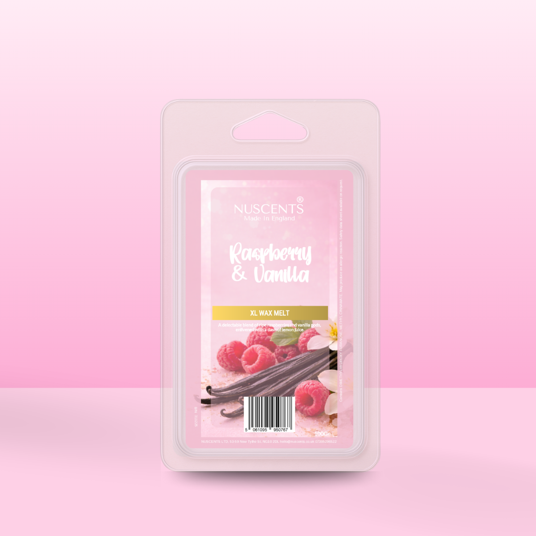 *Raspberry & Vanilla - Soy XL Wax Melt