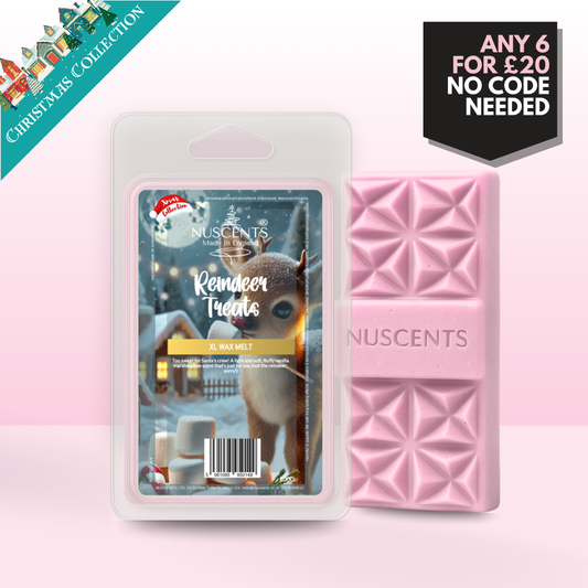 *CHRISTMAS Reindeer Treats Wax Melt 100g XL