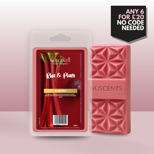 Rhu & Plum Wax Melt 100g XL