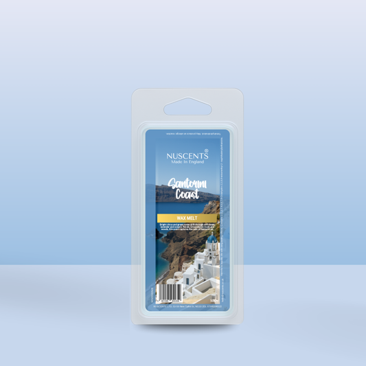 50g *NEW Santorini Coast Scented Wax Melt - Nuscents