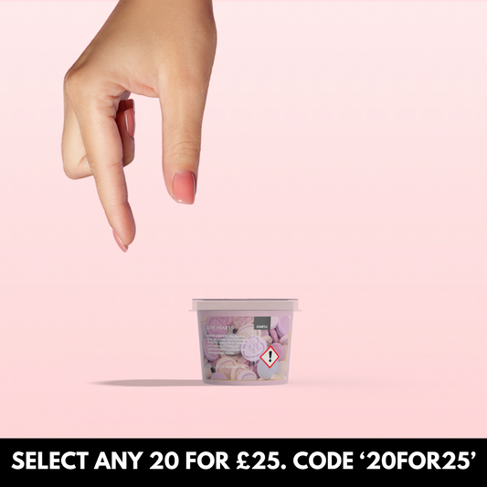 Love Hearts Wax Melt Sample 25g