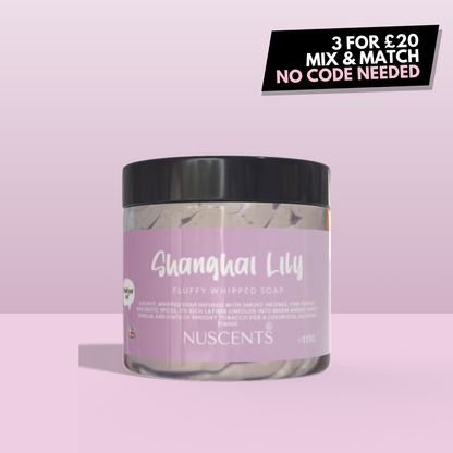 Shanghai Lily Whipped Soap