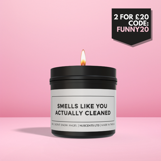 Smells Like You Actually Cleaned Candle