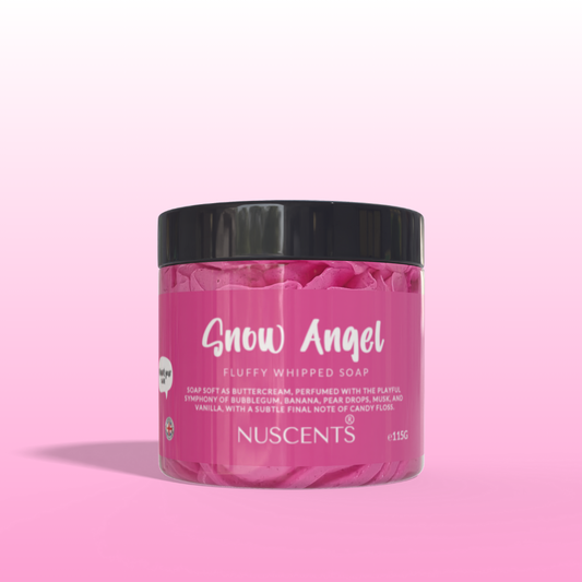 *CHRISTMAS*  Snow Angel Whipped Soap