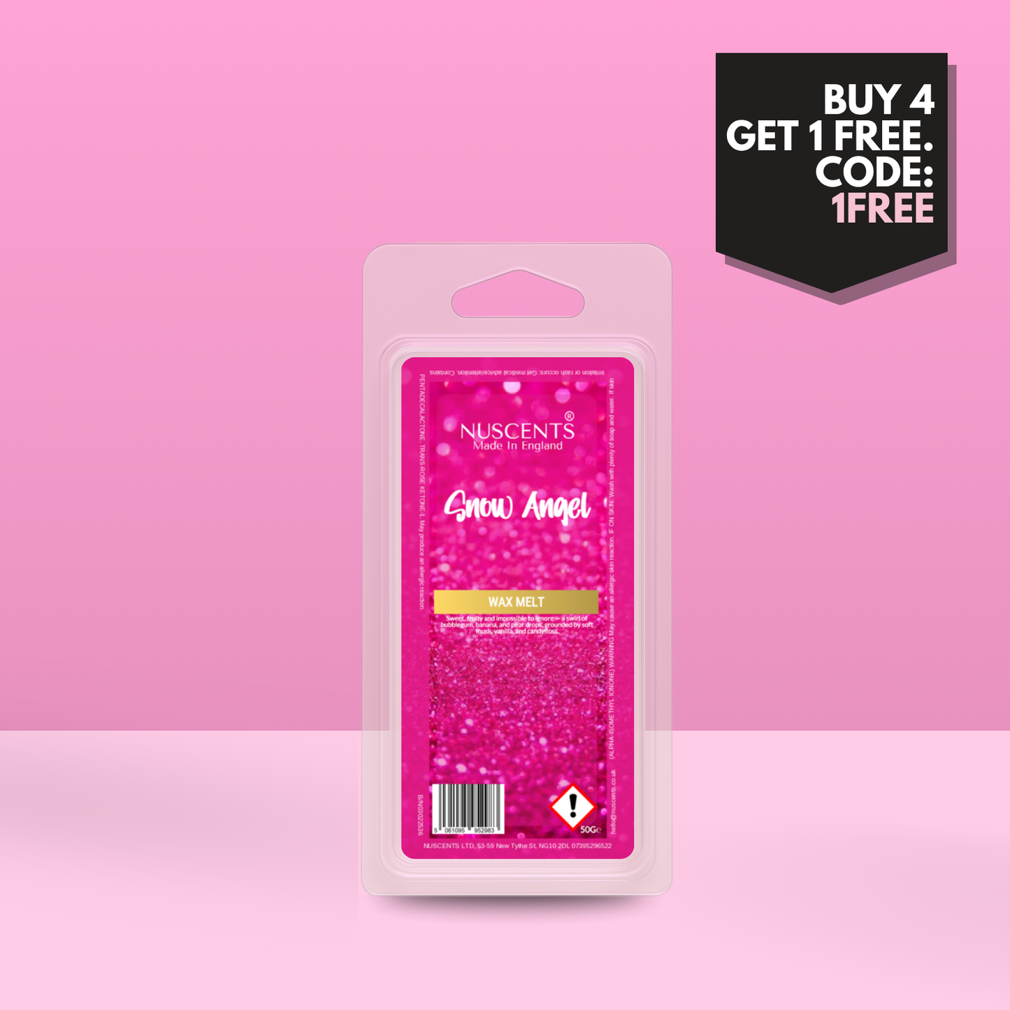 50g Snow Angel Scented Wax Melt