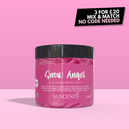Snow Angel Whipped Soap
