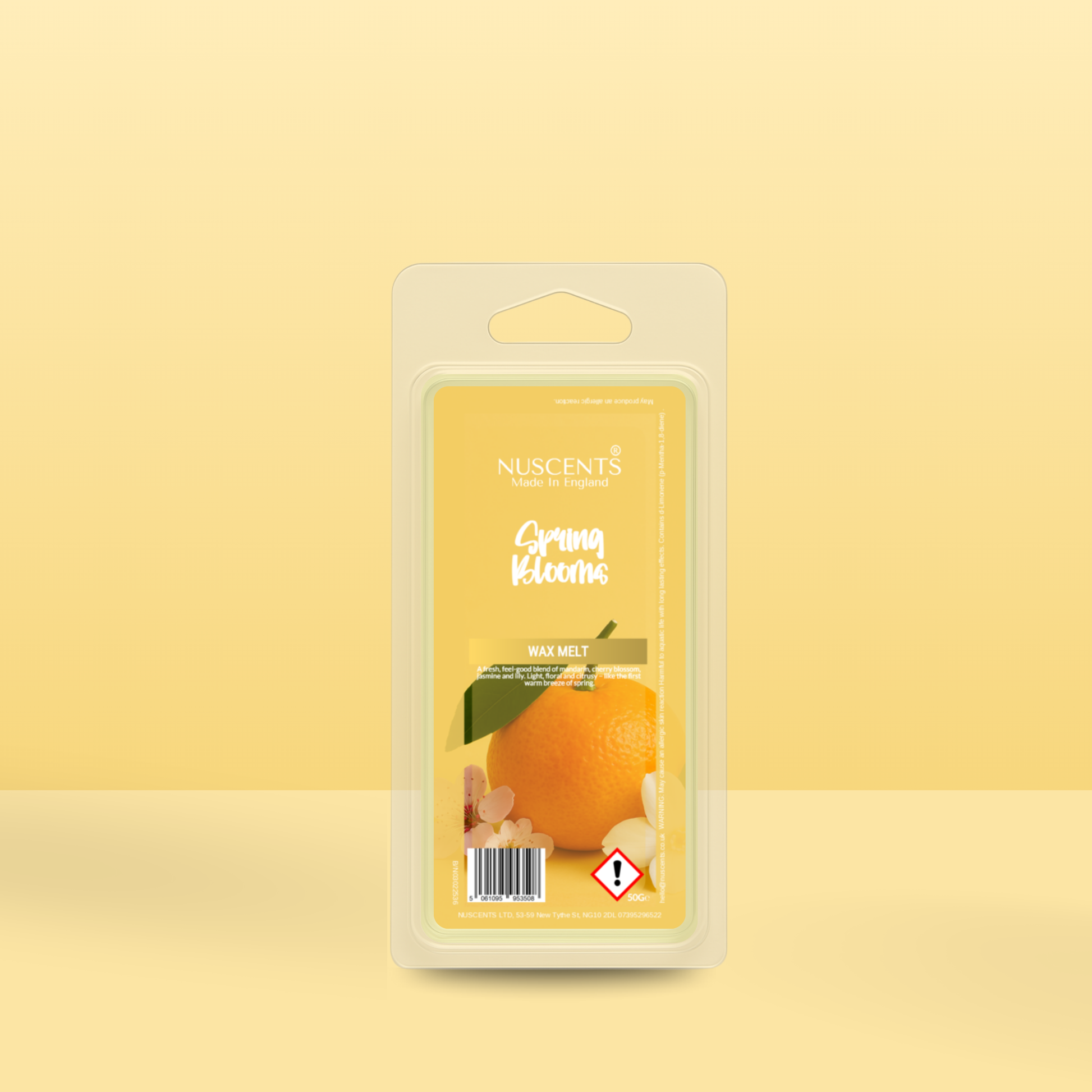 50g *NEW Spring Bloom Scented Wax Melt - Nuscents