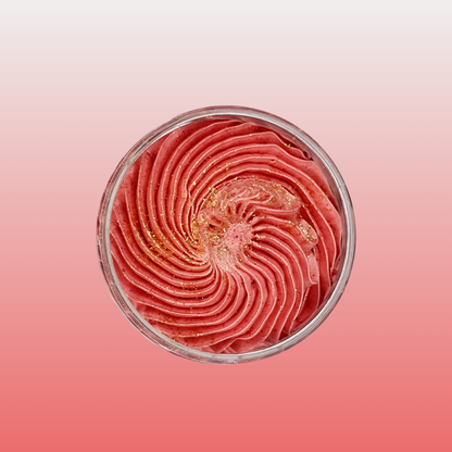 Strawberry & Rhubarb Whipped Soap - Nuscents