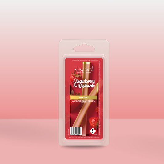 50g Strawberry & Rhubarb Scented Wax Melt