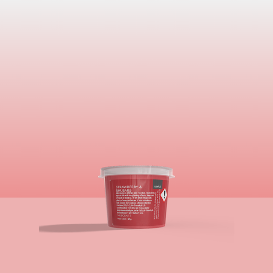 Strawberry & Rhubarb Wax Melt Sample 25g
