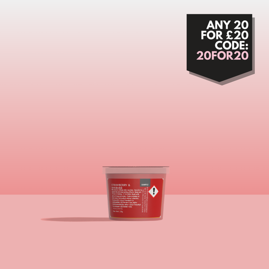 Strawberry & Rhubarb Wax Melt Sample 25g
