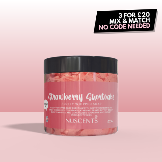 Strawberry Shortcake Whipped Soap