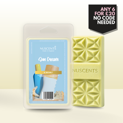 *LAST CHANCE Sun Cream Wax Melt 100g XL