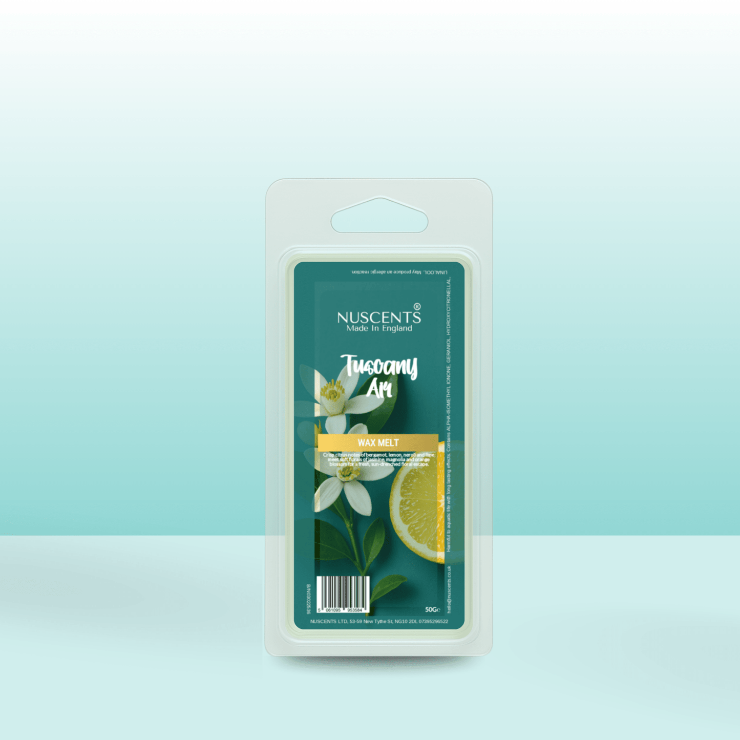 50g *Tuscany Air Scented Wax Melt - Nuscents