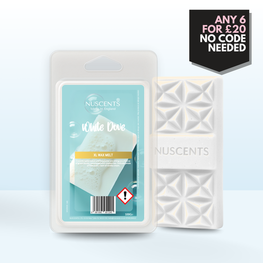 White Dove Wax Melt 100g XL