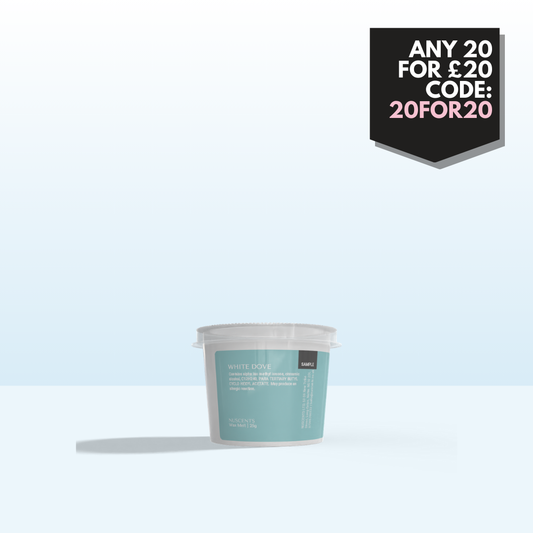 White Dove Wax Melt Sample 25g