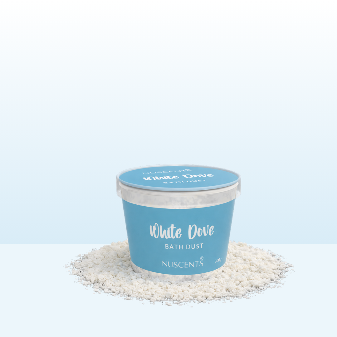 White Dove Bath Dust