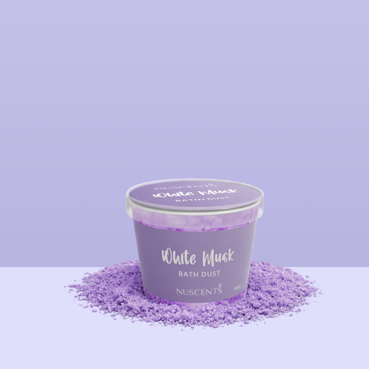 White Musk Bath Dust