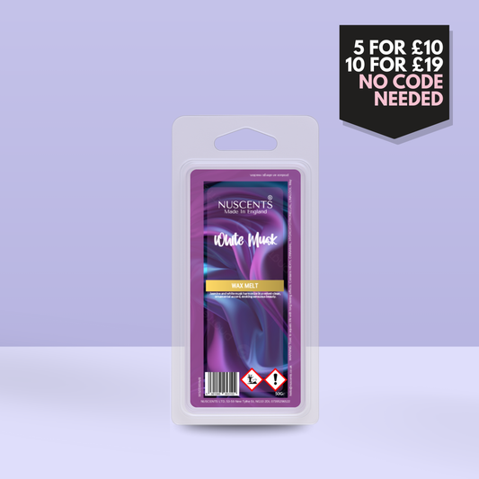 50g White Musk Scented Wax Melt