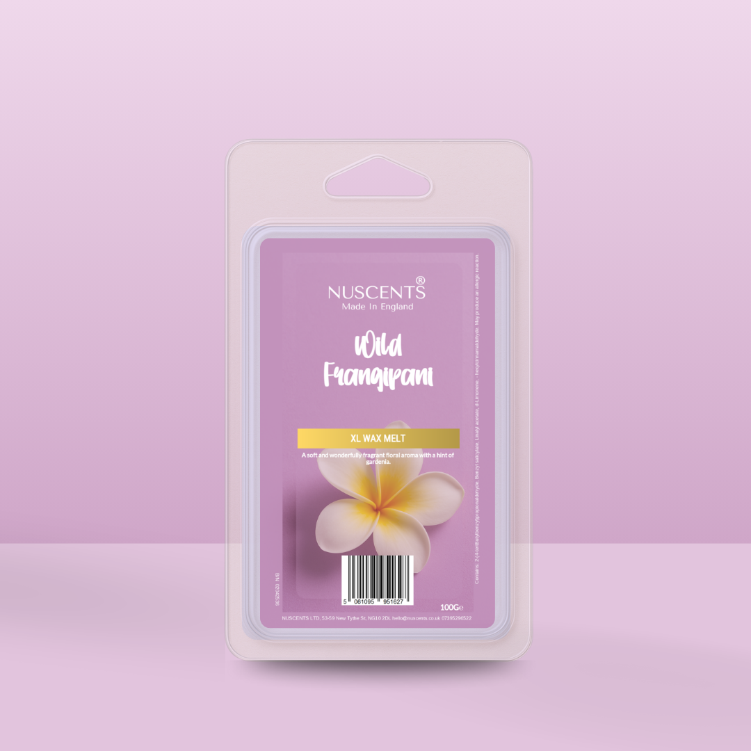 *NEW Wild Frangipani XL Wax Melt - Nuscents