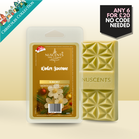 *CHRISTMAS Winter Jasmine Wax Melt 100g XL