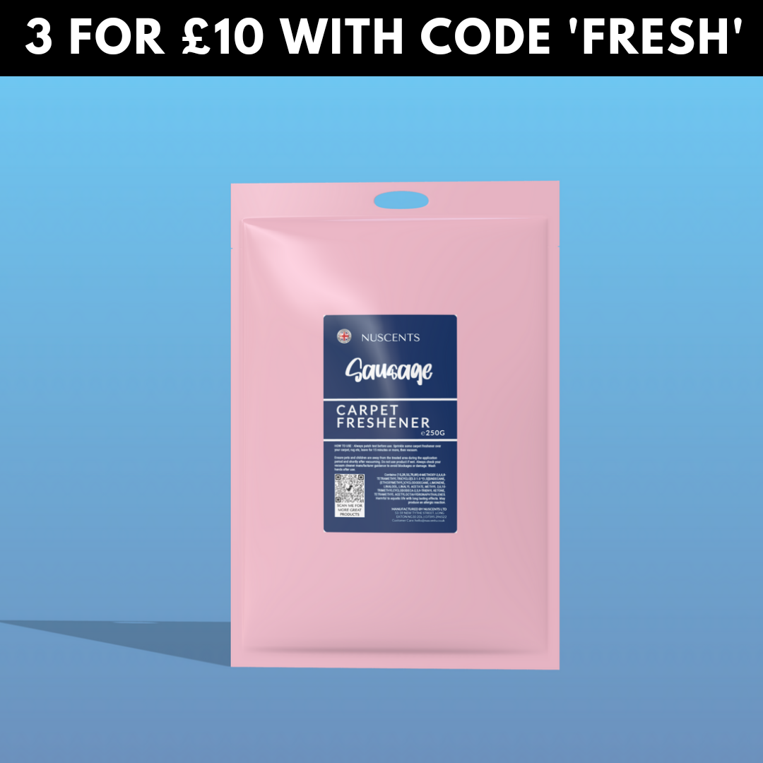 Sausage Carpet Freshener 250g