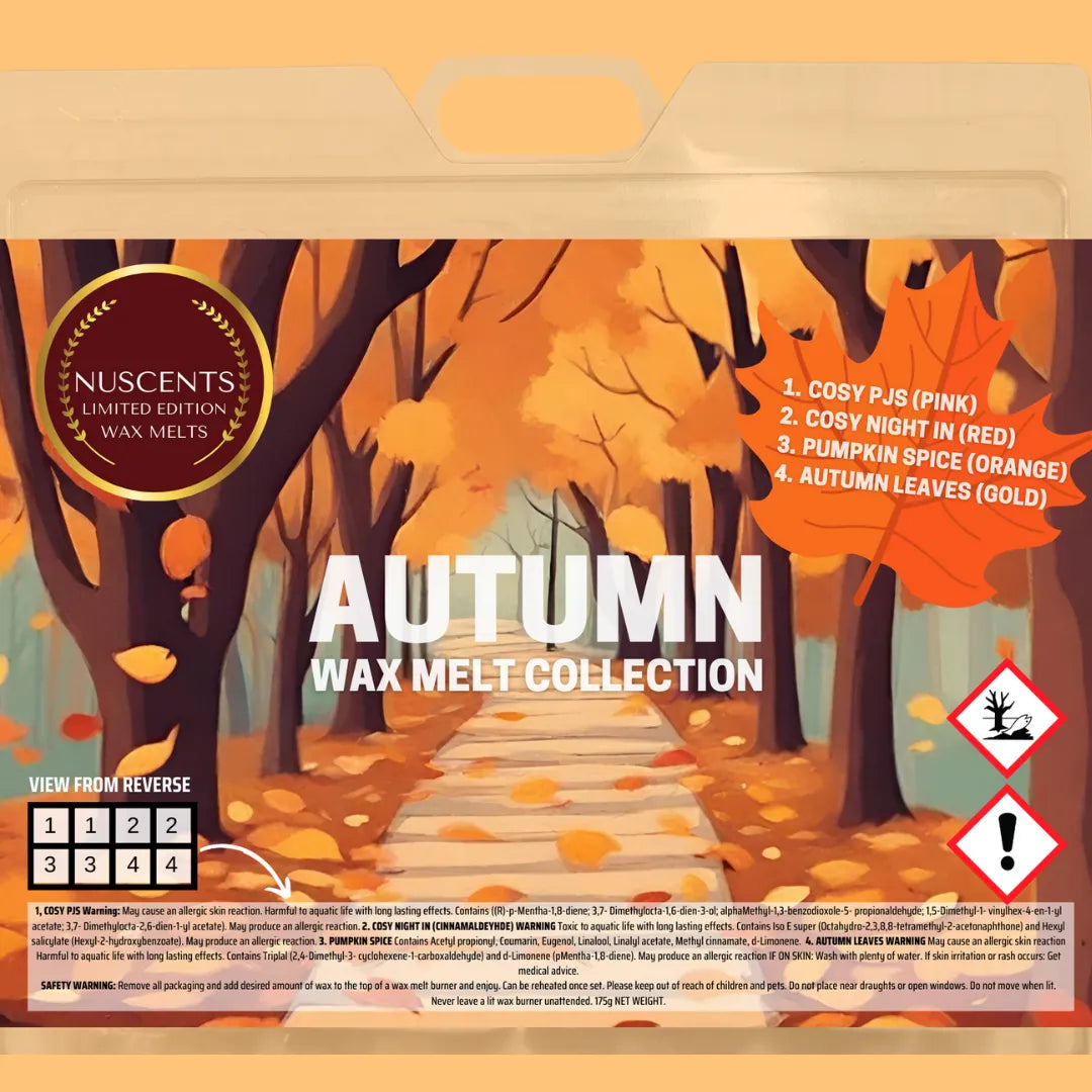 Autumn Wax Melt Scent Collection Box