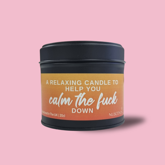A Relaxing Candle To Help You Calm Down Candle