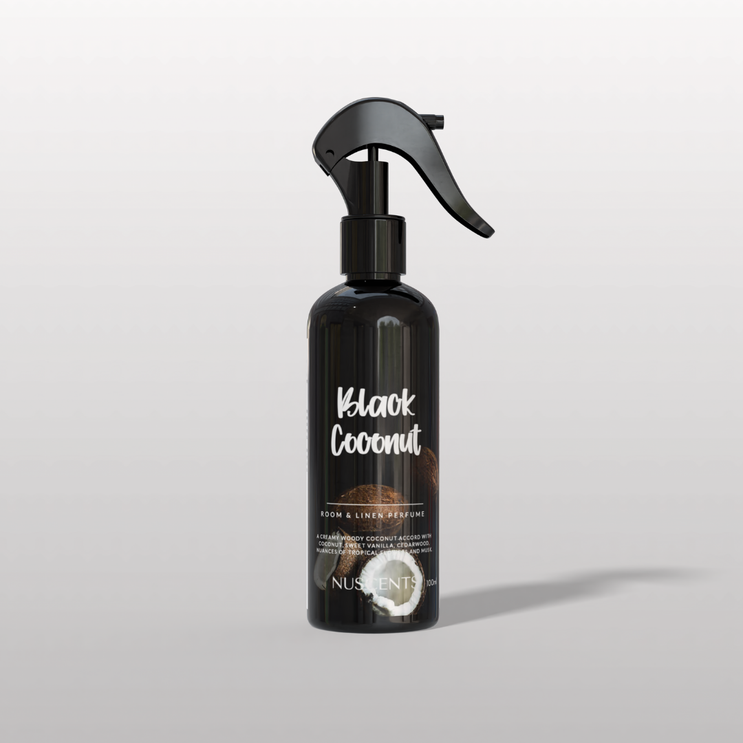 Black Coconut Room & Linen Perfume Spray