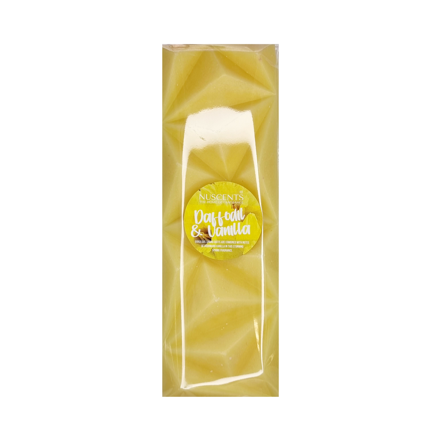 Daffodil & Vanilla Flower Wax Melt Snap Bar XL