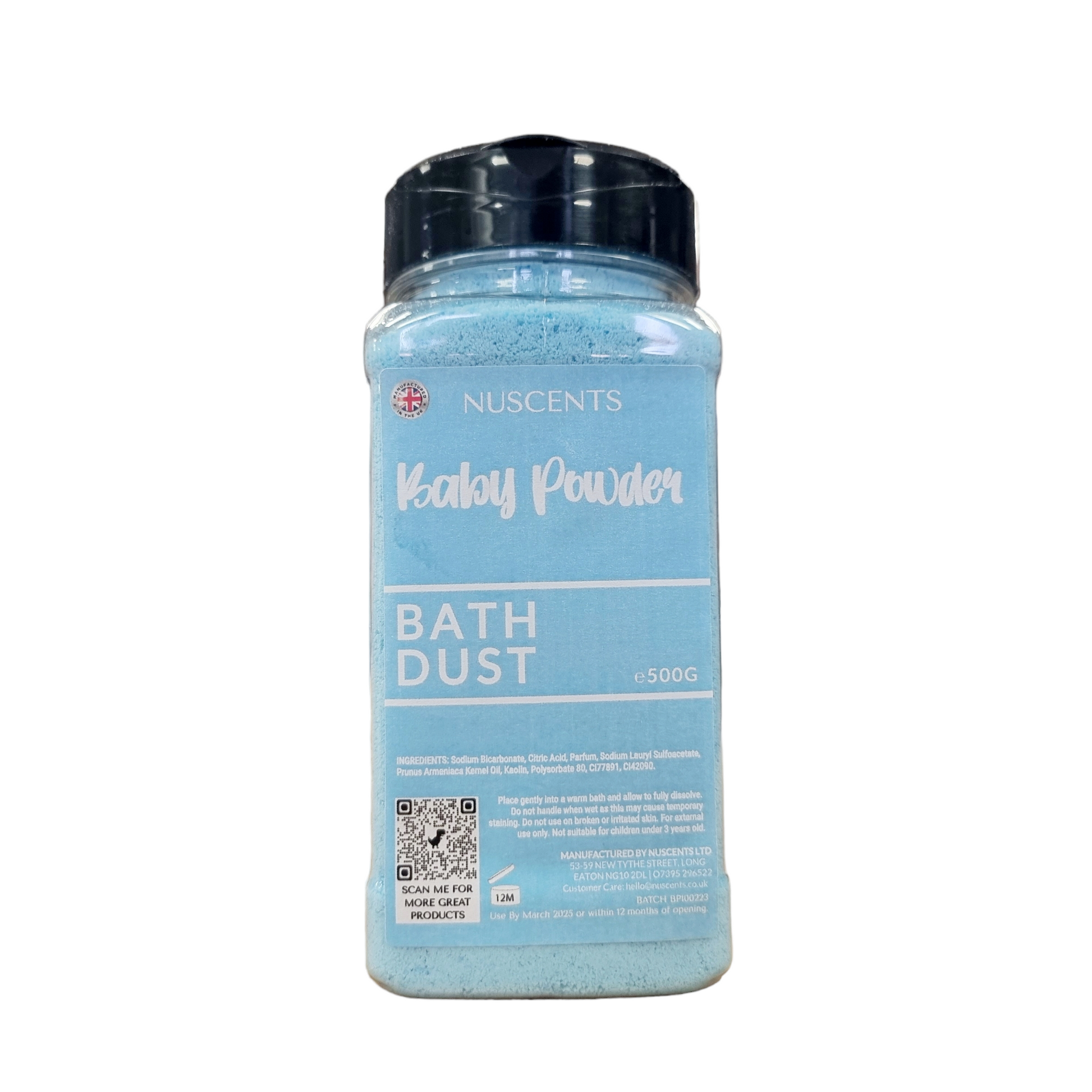 Baby Powder Bath Dust